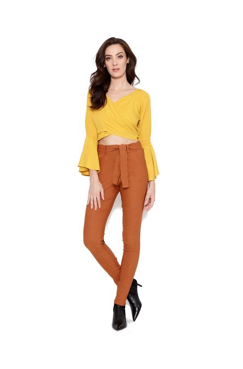 calça bengaline caramelo